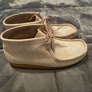 Clarks Maple Suede Wallabees